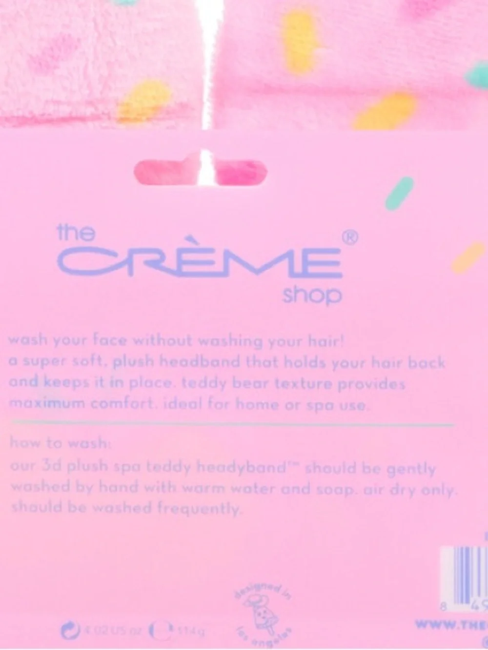 The Crème Shop Sugar Bunny 3D Teddy Headyband
